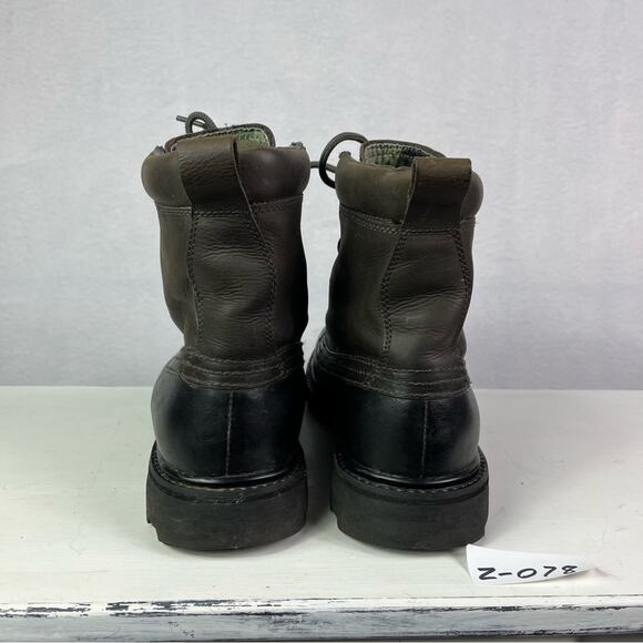 Ralph Lauren Denim & Supply Boots Men’s 11D Brown Field Lace UP - Picture 8 of 16